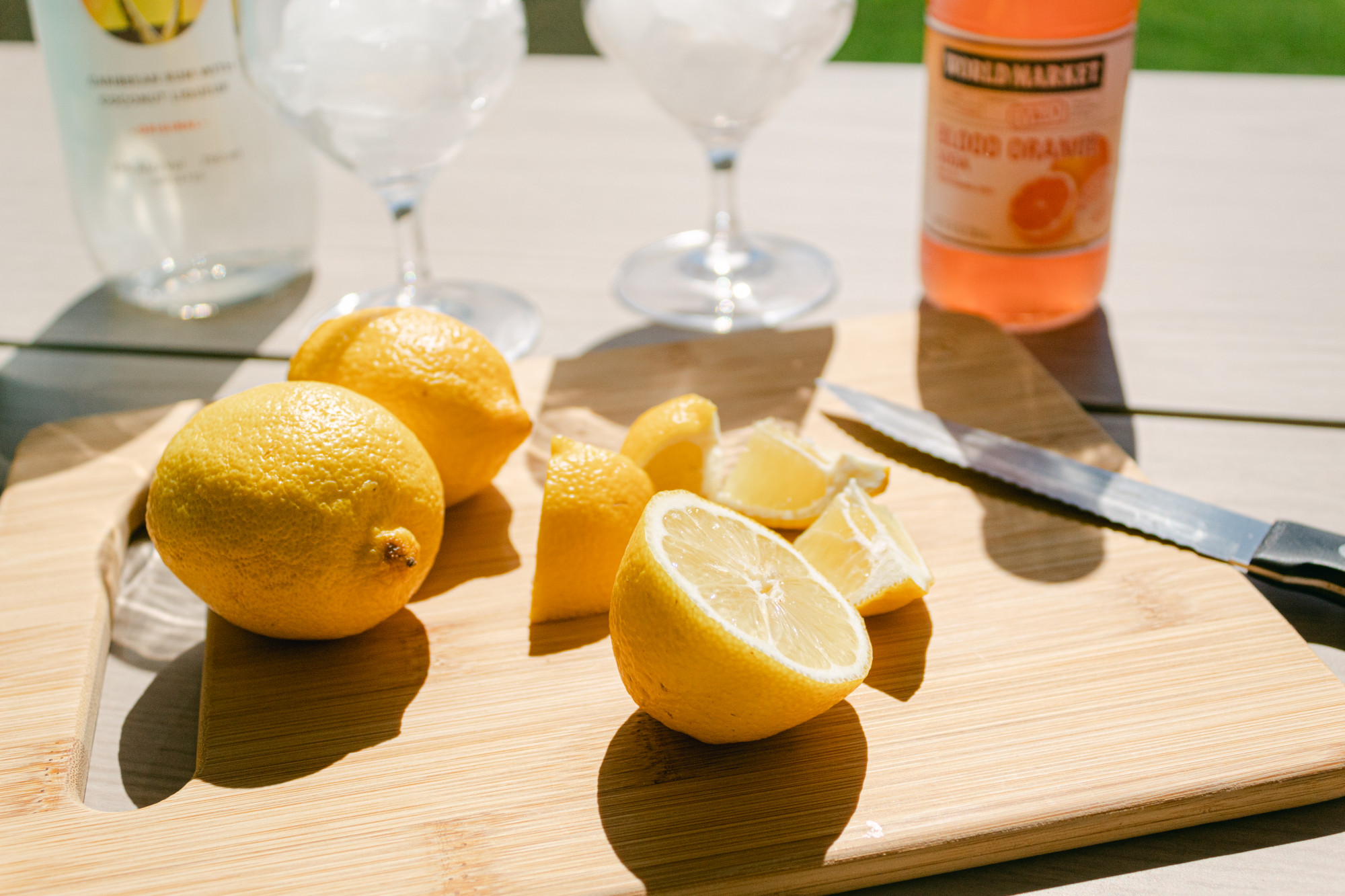 lemons for cocktail