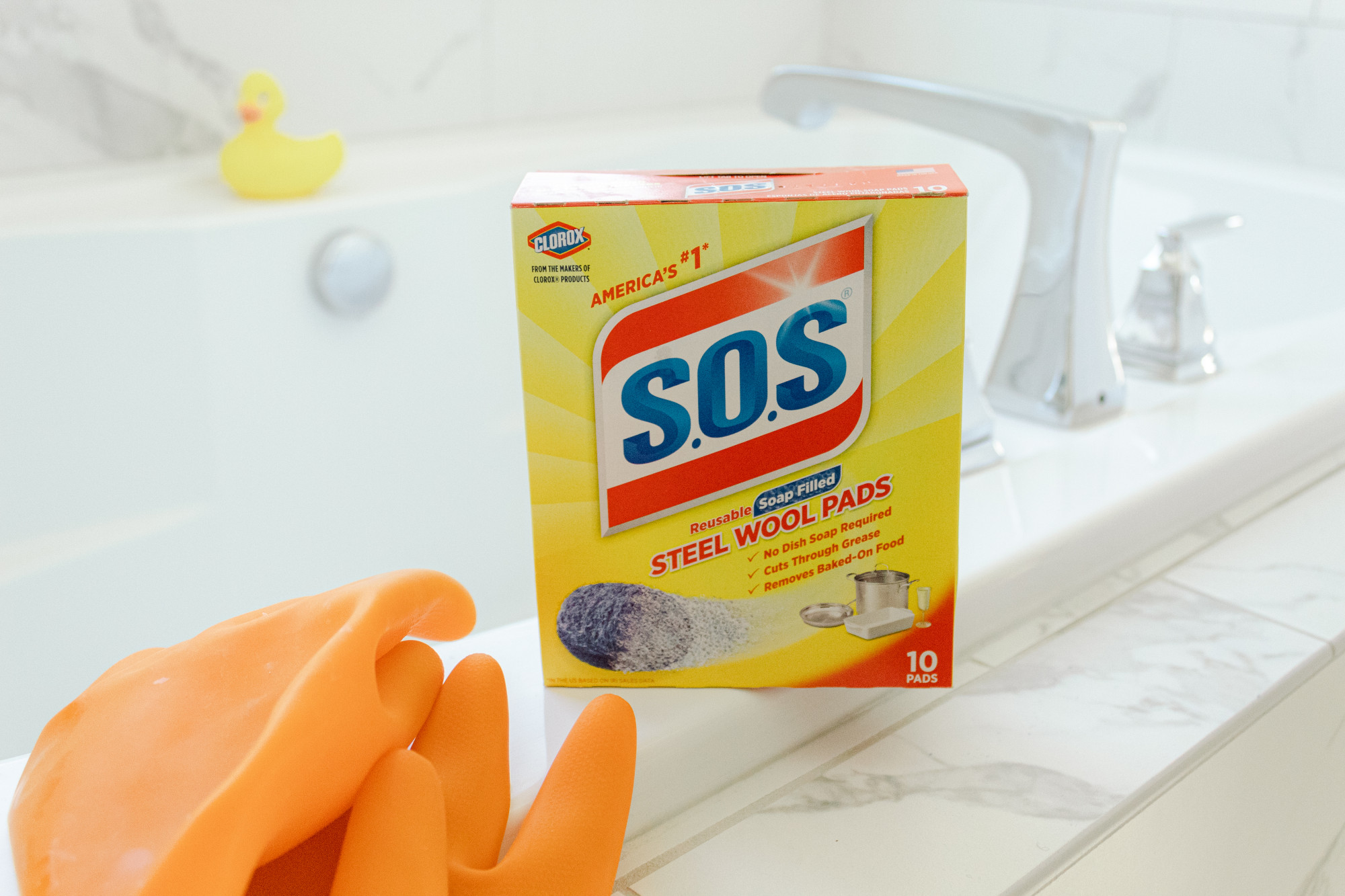 SOS cleaning pads