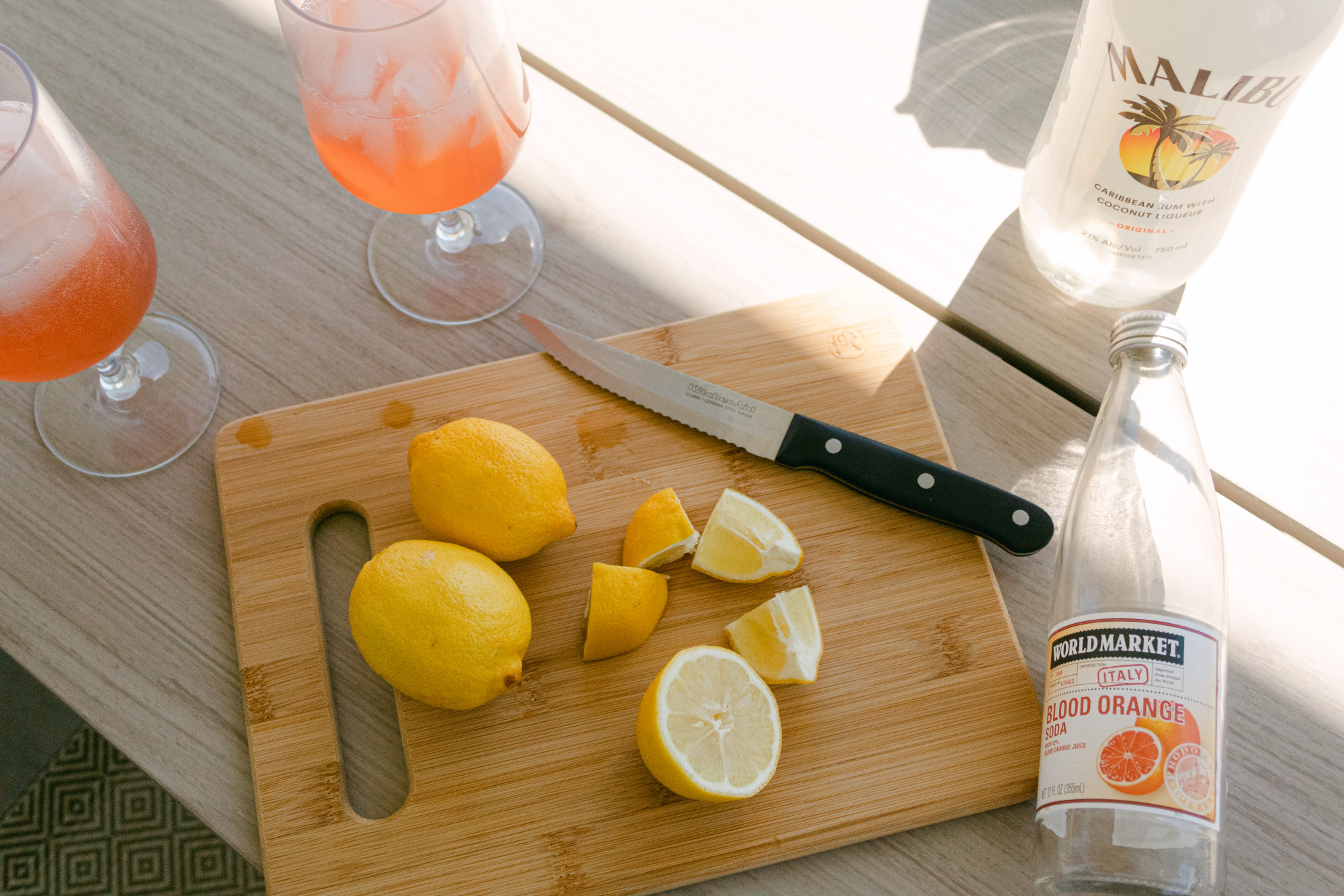 lemon slices for cocktail